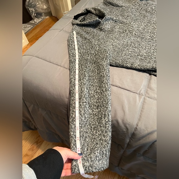 F&F size 18 women’s plus knit coat gray very lightweight purchased in England - Picture 6 of 8